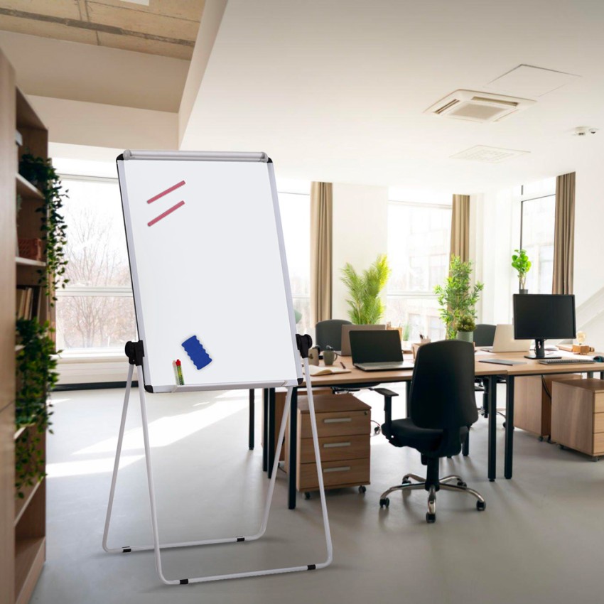 Klappbares magnetisches Whiteboard für Magnete 100x70cm Oppen